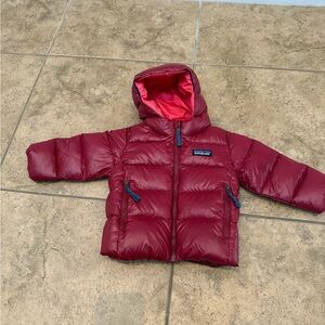 Patagonia Kids Red Puffer Jacket 6-12m